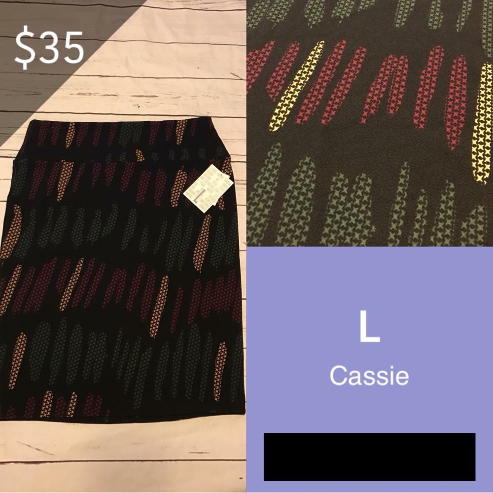 LuLaRoe Cassie skirt